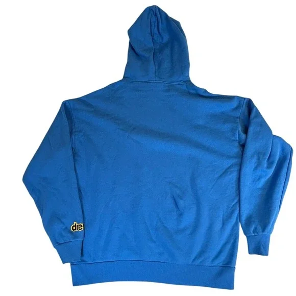 Drew House Secret Hoodie in Sky Blue Yellow Logo Size Large - Picture 3 of 7